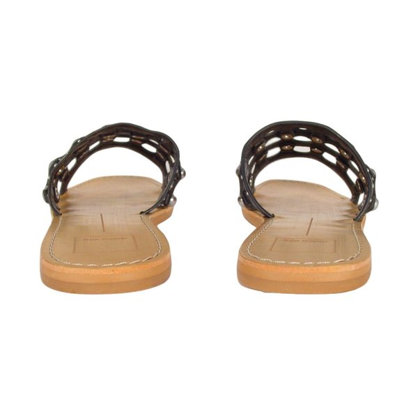 DOLCE VITA Celita $110 Studded Slide Sandals Women's 9 - NWOB - Picture 5 of 6